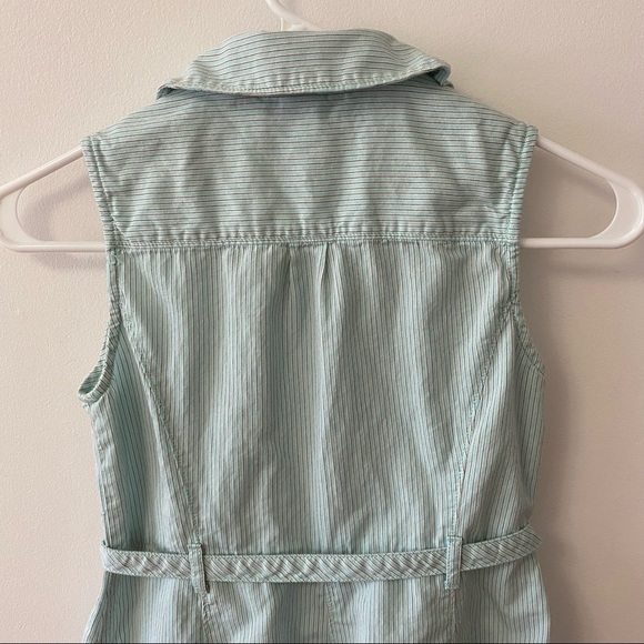 GAP BLUE COLLARD SUMMER DRESS - Picture 4 of 8